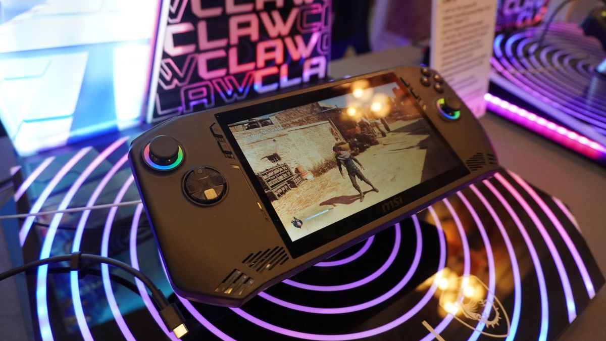 MSI Claw: A New Handheld Gaming PC That Rivals Steam Deck