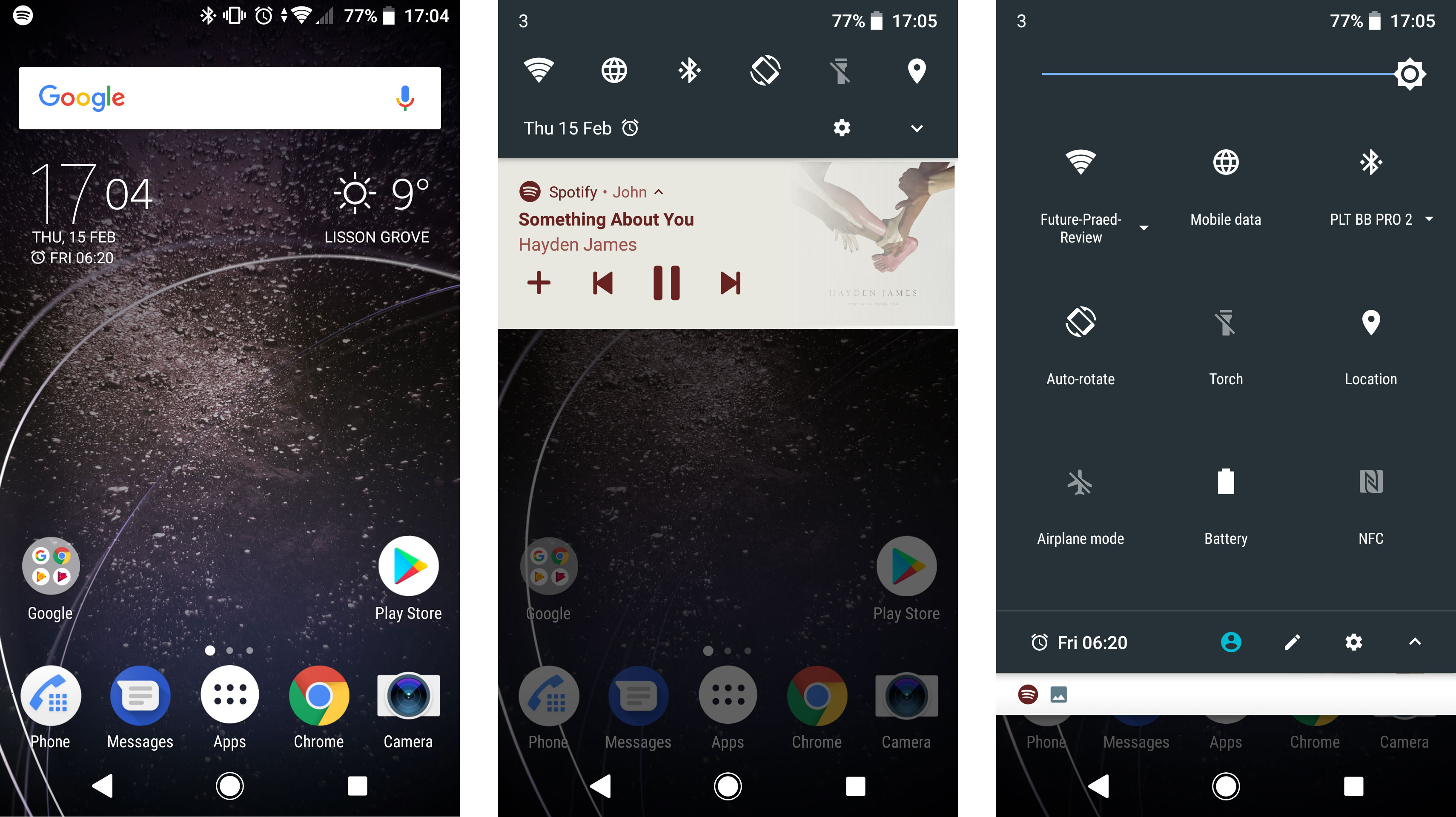 Sony's Android overlay is light, giving you a relatively pure Android experience