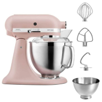KitchenAid Feather Pink Artisan Mixer with Free Gift: