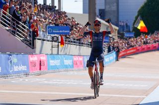 Dylan van Baarle Strava Paris-Roubaix