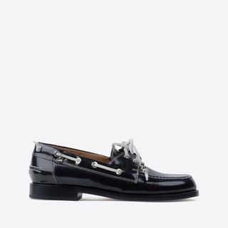 Labucq | Nelson Boat Shoe Black