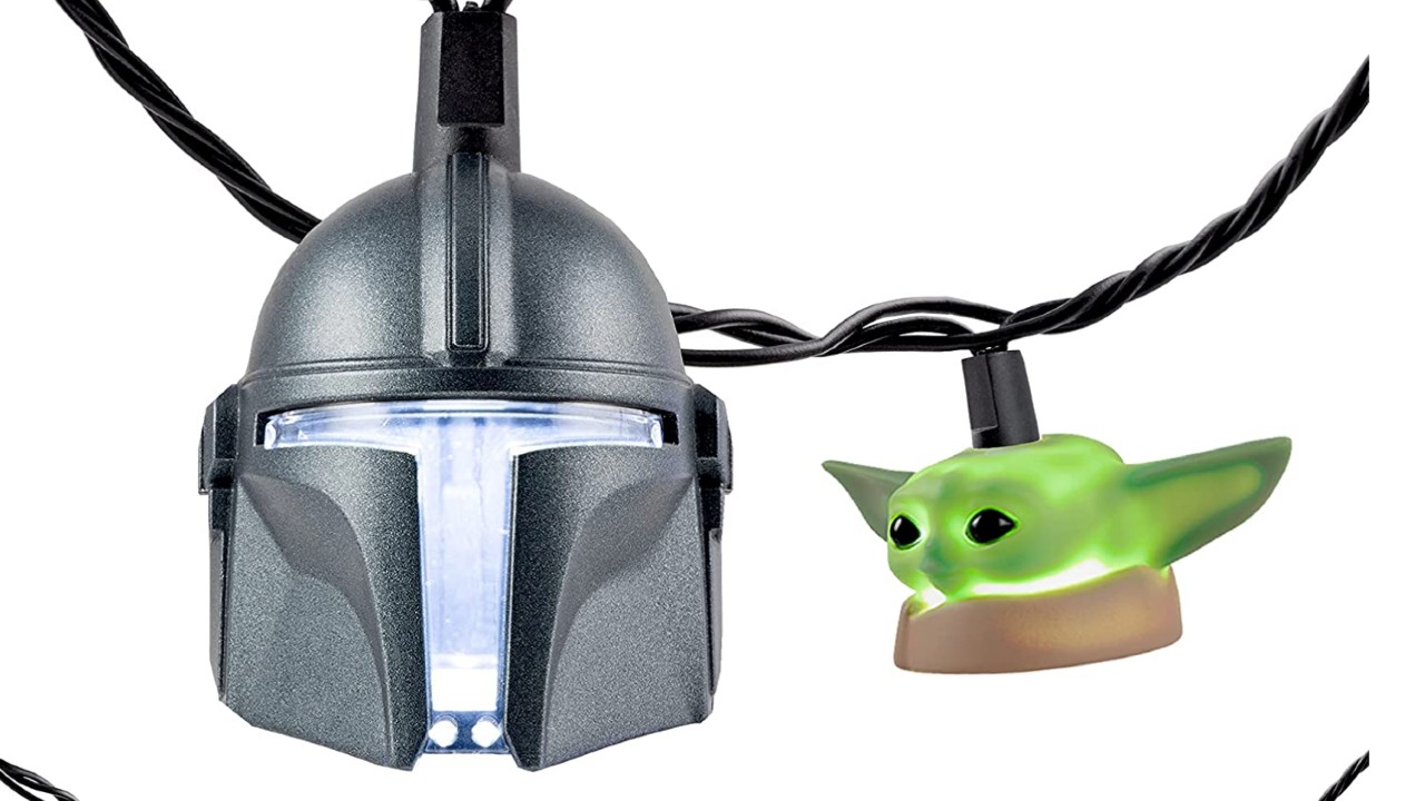Din and Grogu lights