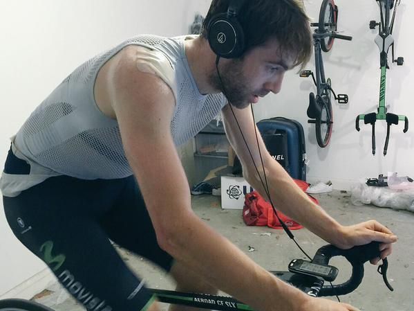 Alex Dowsett hard at work