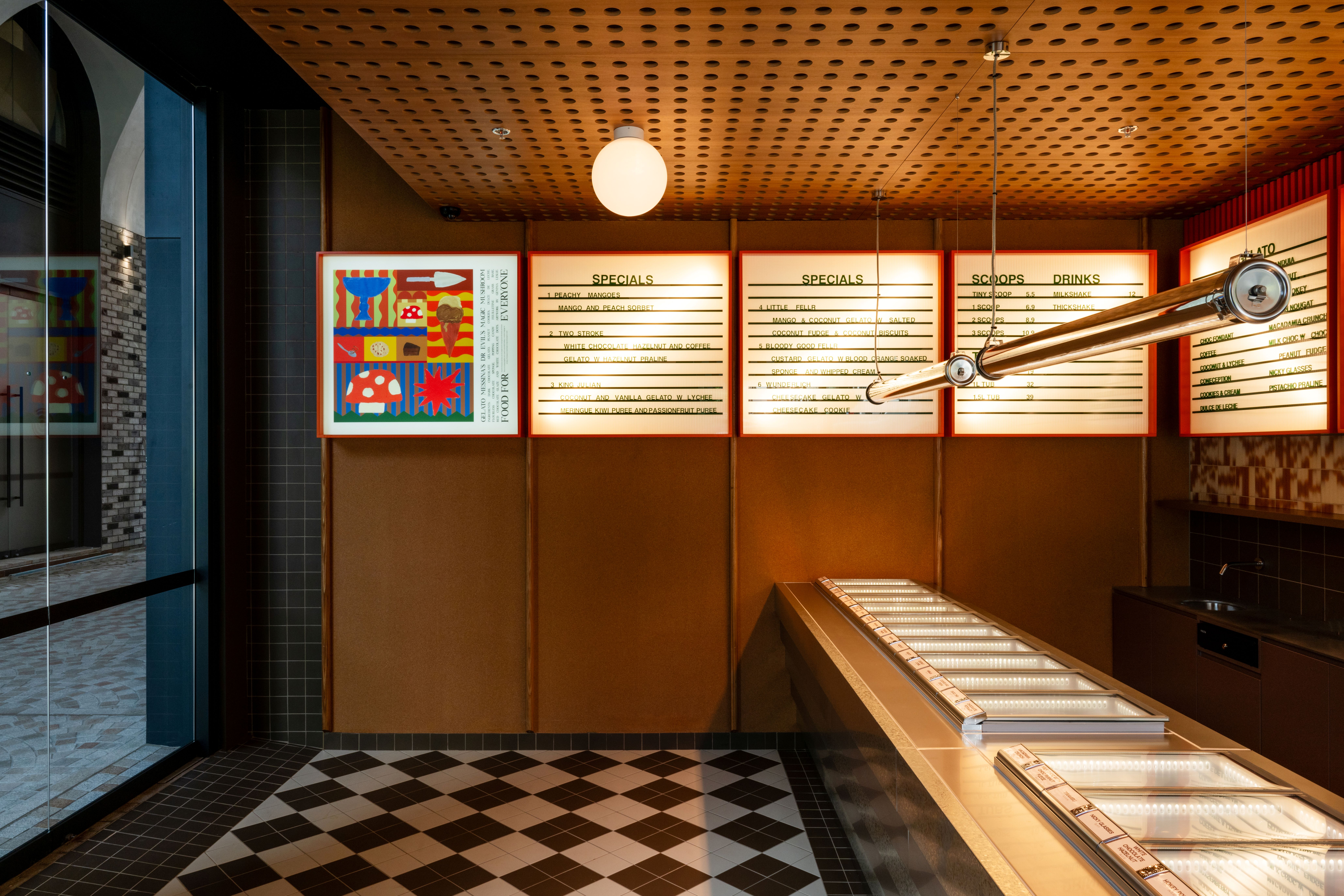 the evolution of the ice cream parlour