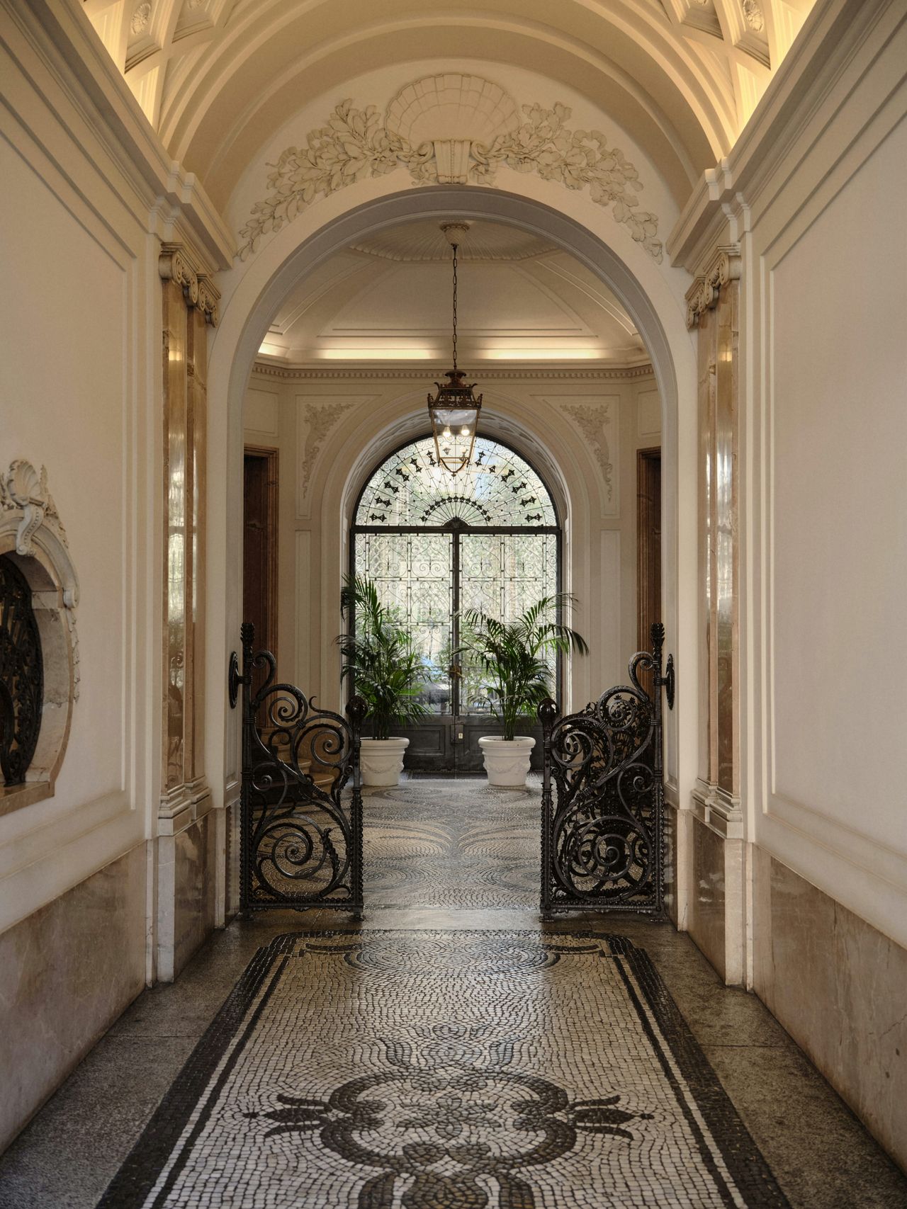 Milanese apartment building interiors
