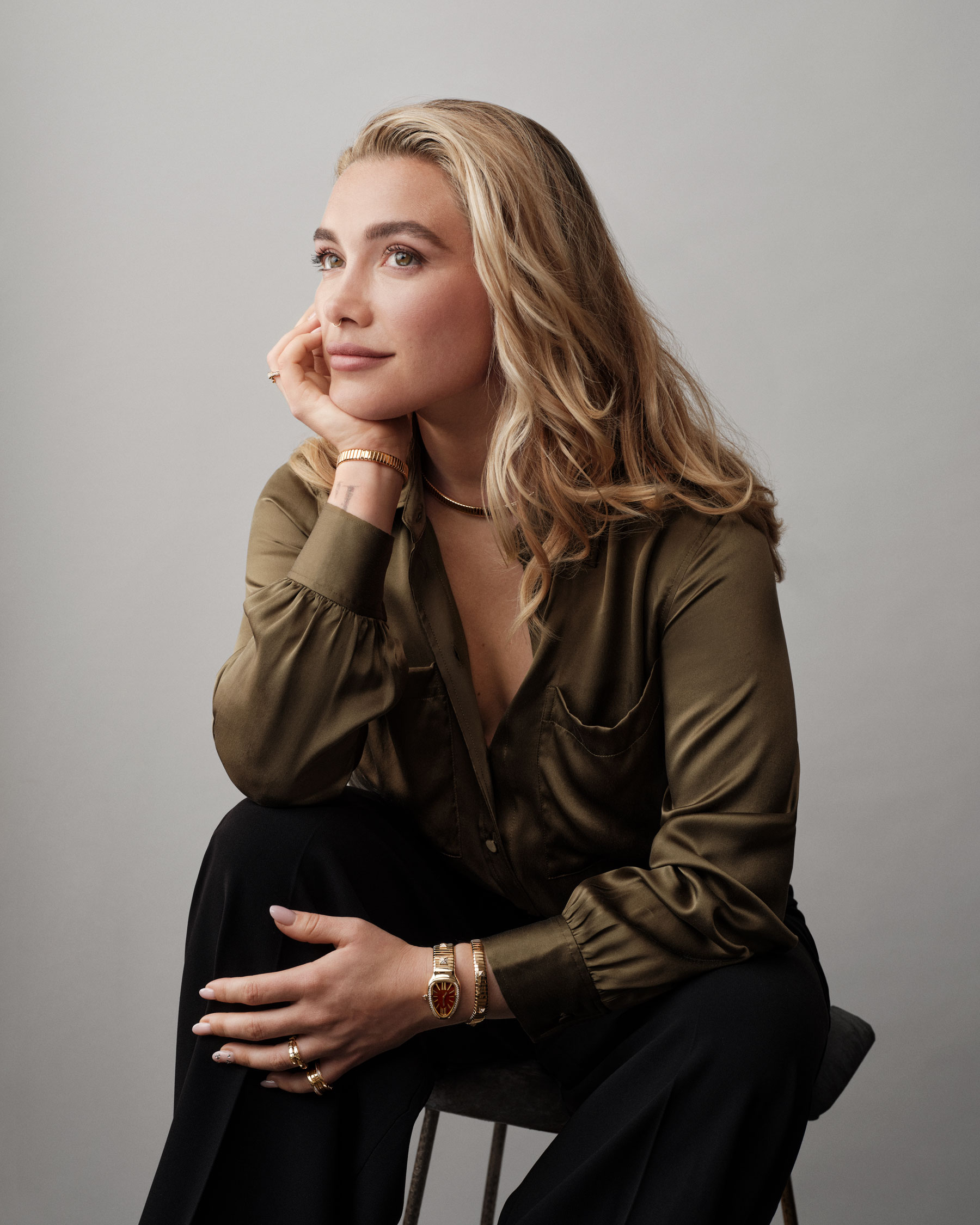 Florence Pugh is a new Bulgari ambassador.