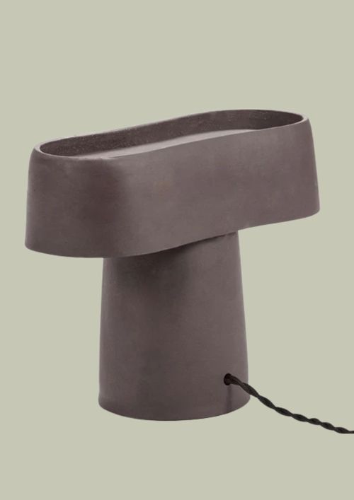 Serax 02 Table Lamp in Black Rome