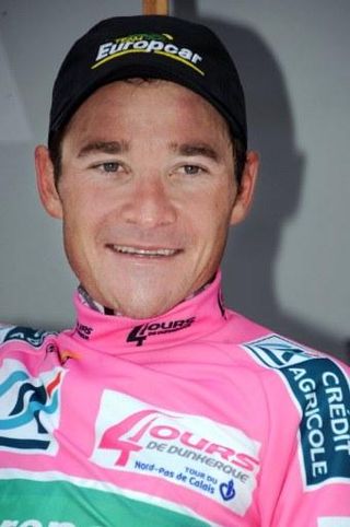 Thomas Voeckler (Europcar) is the new leader at Four Days of Dunkirk.