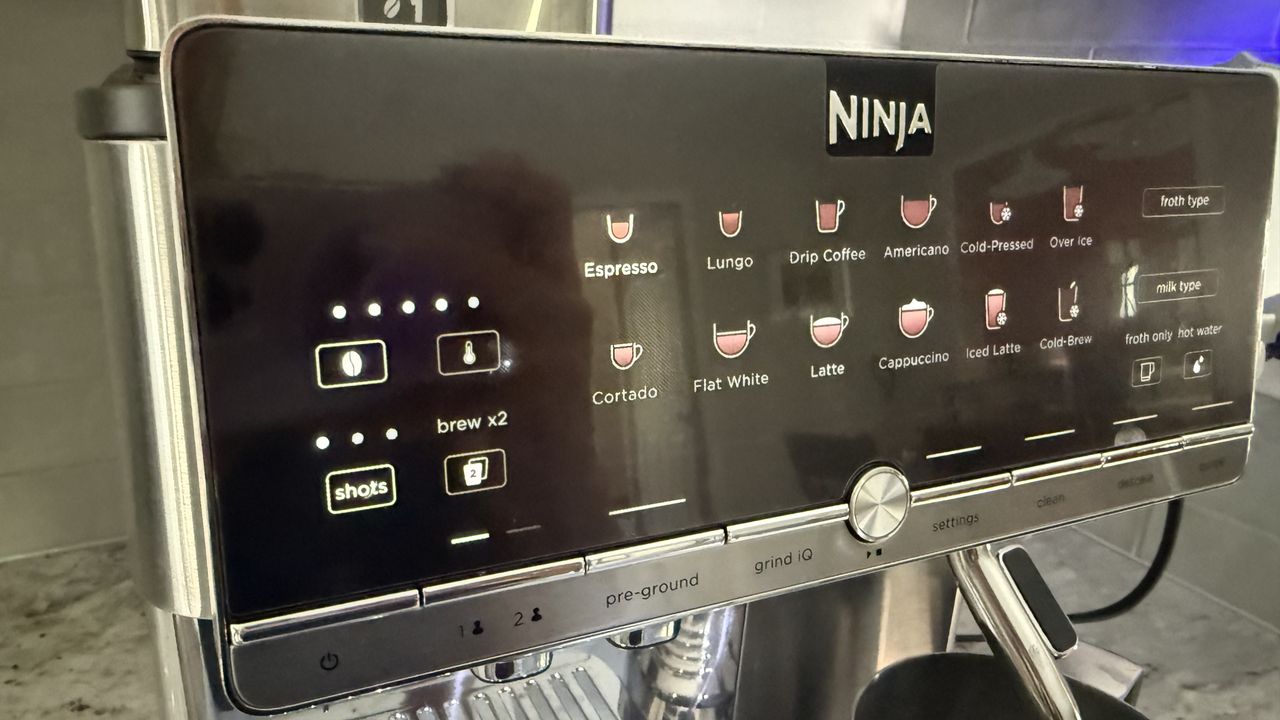 Setting up user profiles on Ninja AutoBarista Pro