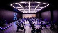 The interior of Nashville's ICONIX Fitness. 