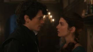 Emily Bader and Edward Bluemel as Lady Jane and Lord Guildford in My Lady Jane