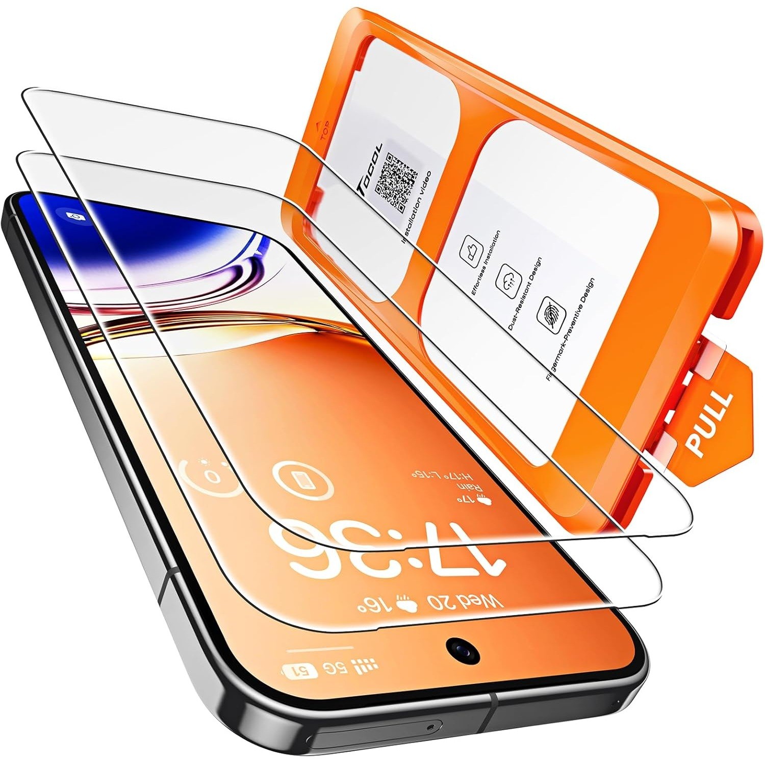 TOCOL Google Pixel 10 Pro Screen Protector and Google Pixel 10 Screen Protector 2 Pack