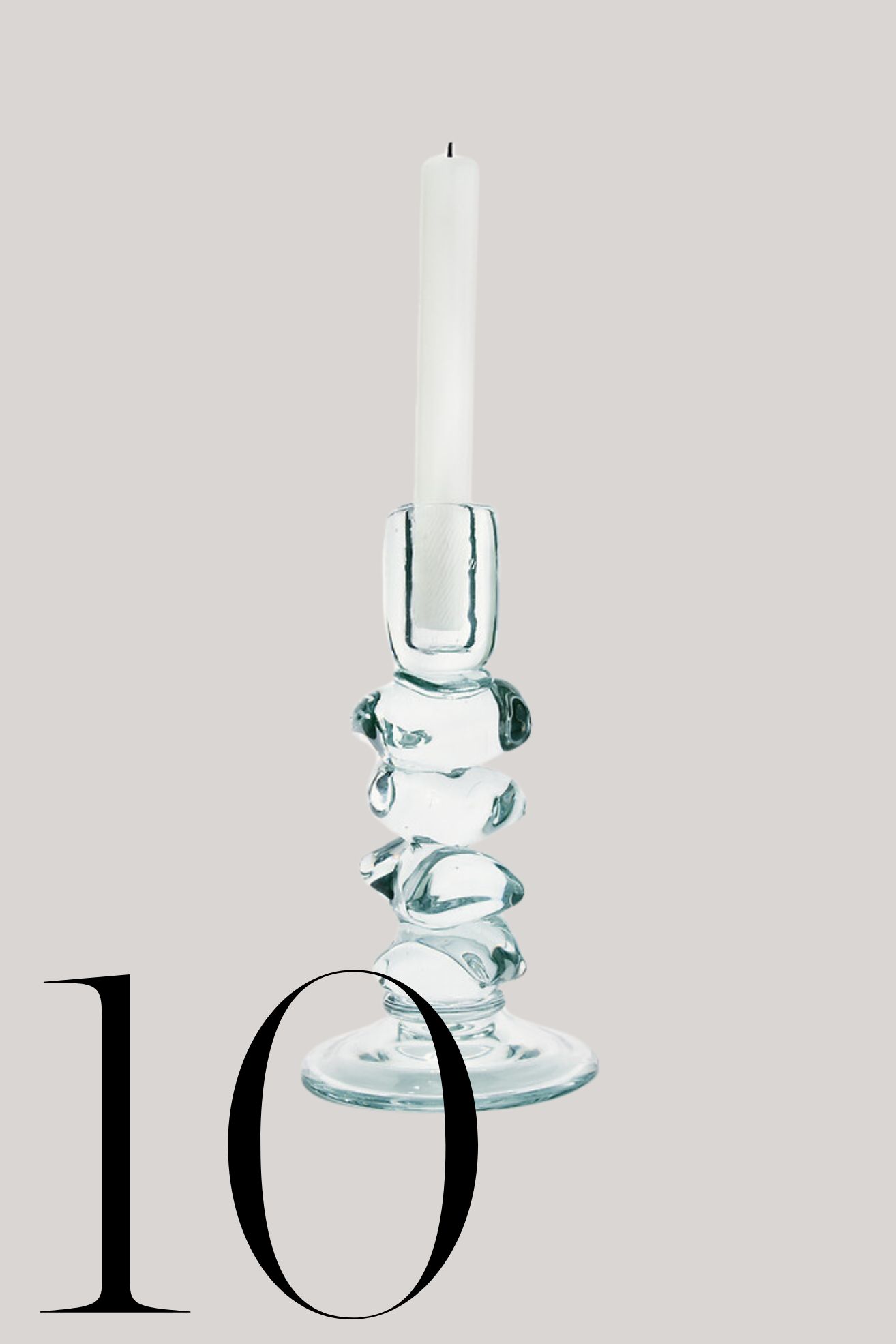 La Redoute, Qimera Glass Candlestick