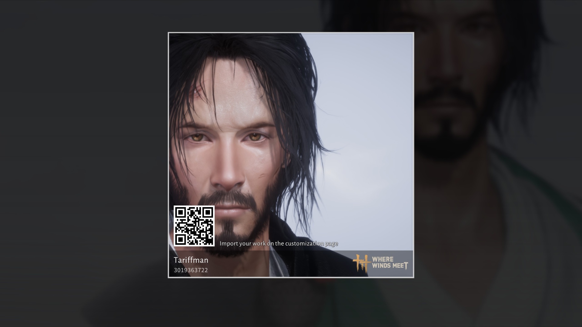 Where winds meet character codes