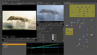 Screengrab from Natron, one of the best After Effects alternatives