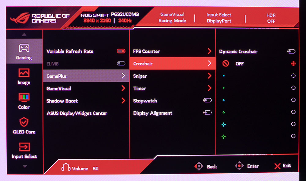 Asus ROG Swift PG32UCDM3