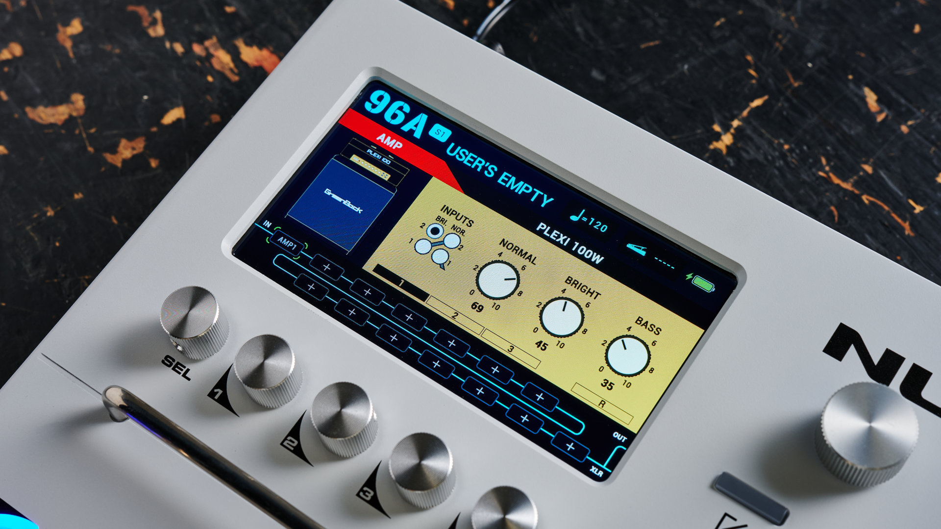Nux MG-50Li multi-effects and amp modelling pedal