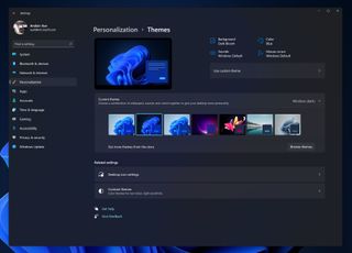 A Screenshot Of The Windows 11 OS In Dark Mode