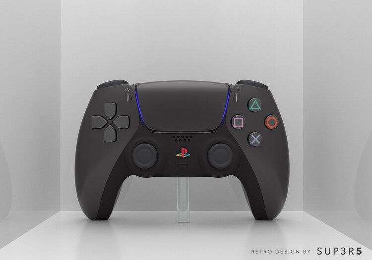 black dualsense ps5 controller