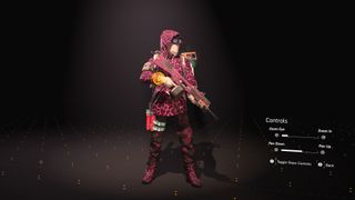 The valentine's themed Lovebirds bundle in The Division 2