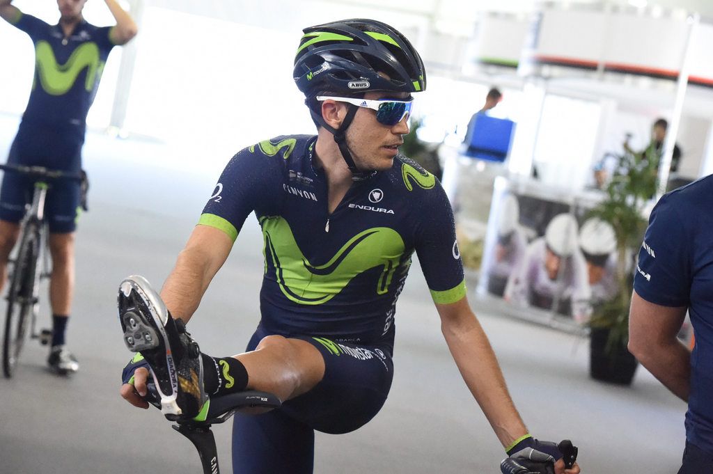 Pre-ride stretching