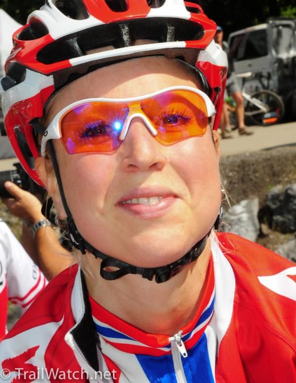 Lene Byberg (Specialized) at the start