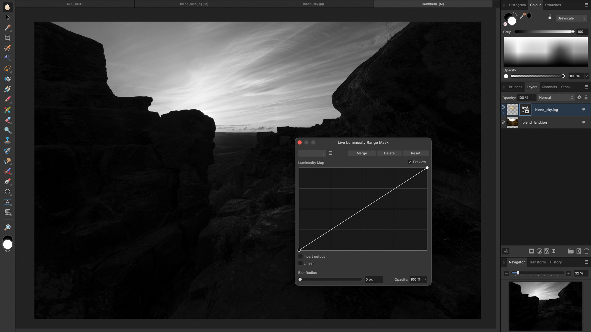 Affinity Photo 2 editing