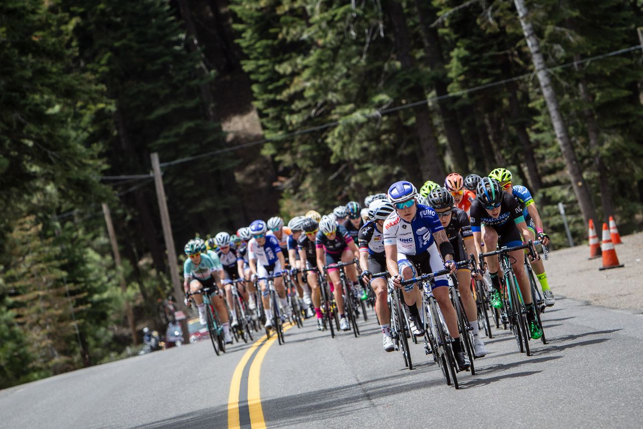 Linda Villumsen (UnitedHealthcare) on the front of the field