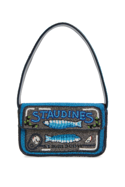 STAUD, Tommy Beaded Shoulder Bag