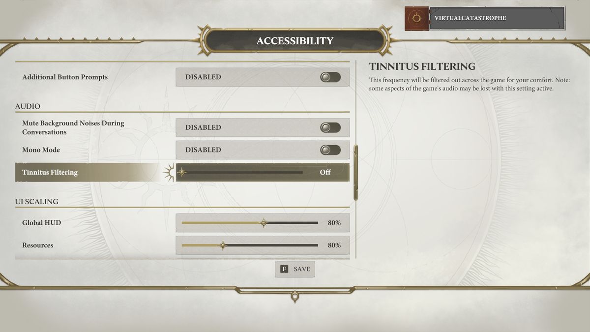 Accesibility options 3