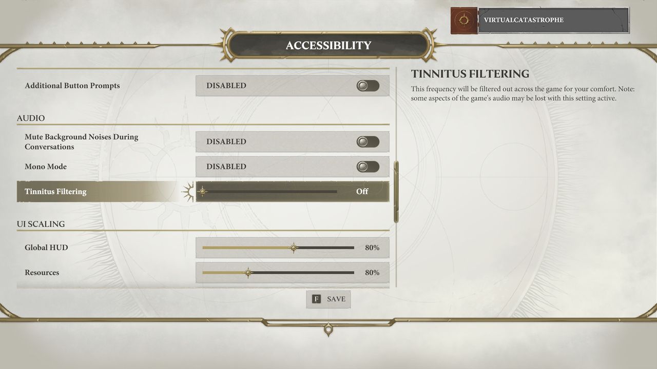 Accesibility options 3