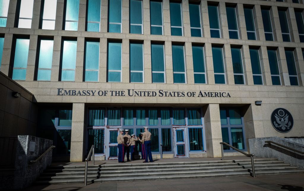 The U.S. Embassy in Havana.