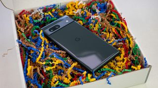 Unboxing the Charcoal Google Pixel 7a
