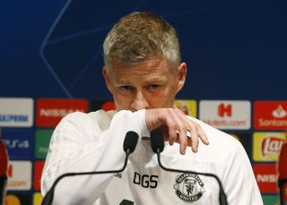 Ole Gunnar Solskjaer has pointed to PSG crumbling in Europe before