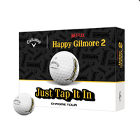 Callaway 2025 Chrome Tour Happy Gilmore 2 Truvis Golf Balls