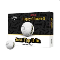 Callaway 2025 Chrome Tour Happy Gilmore 2 Truvis Golf Balls