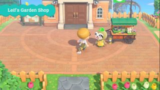 Animal Crossing New Horizons Leif Garden Shop