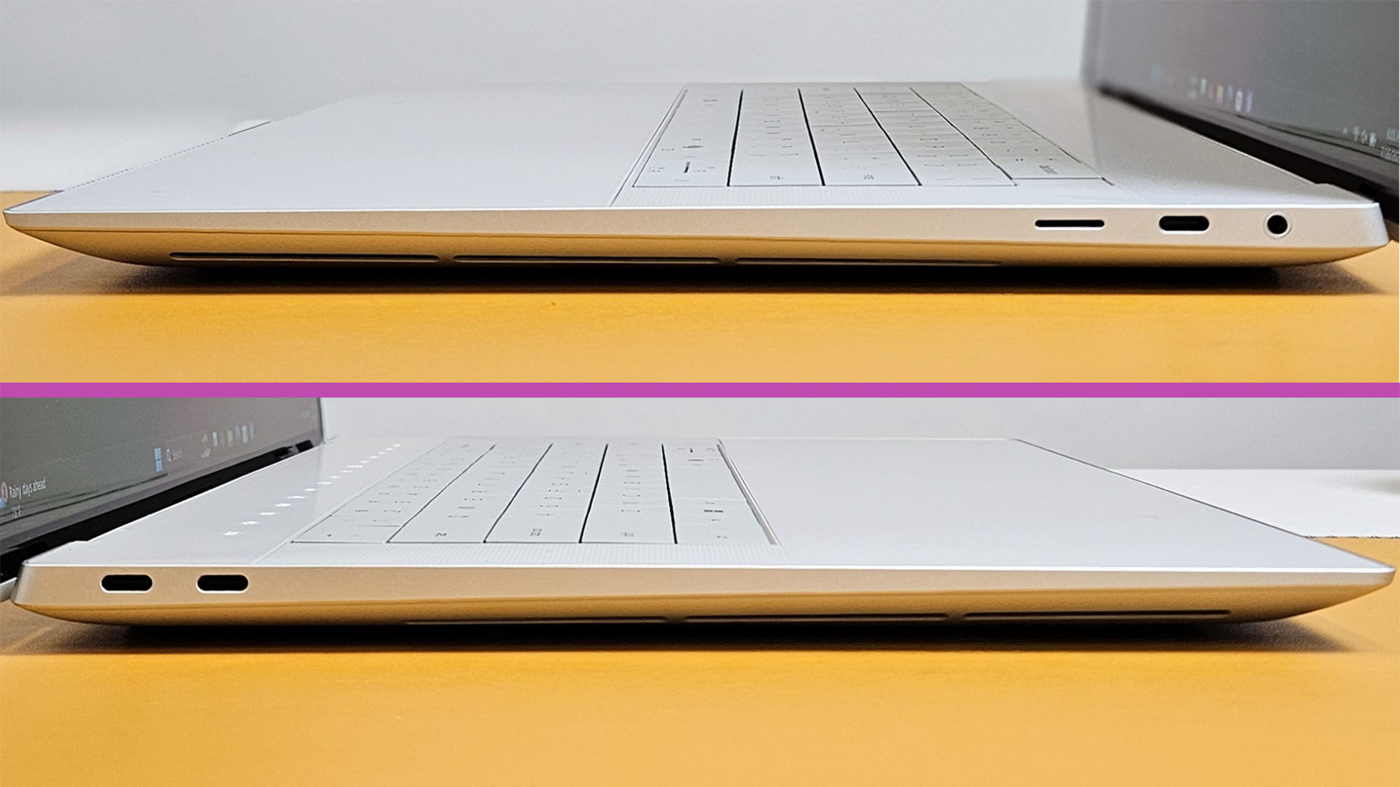 A Dell 16 Premium on a table