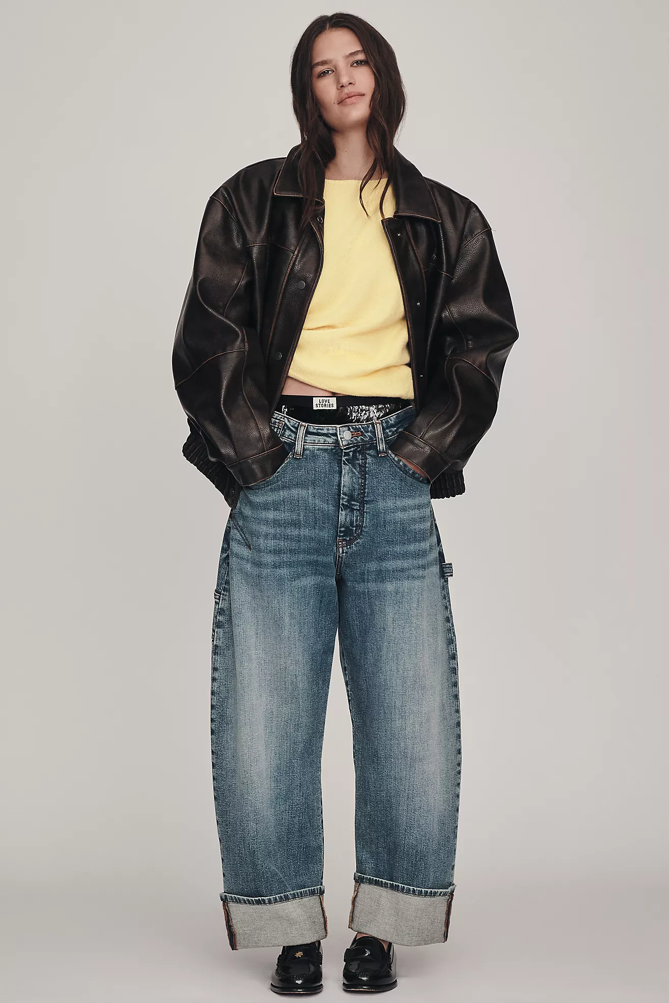 The Kayden Barrel Carpenter Jeans by Pilcro