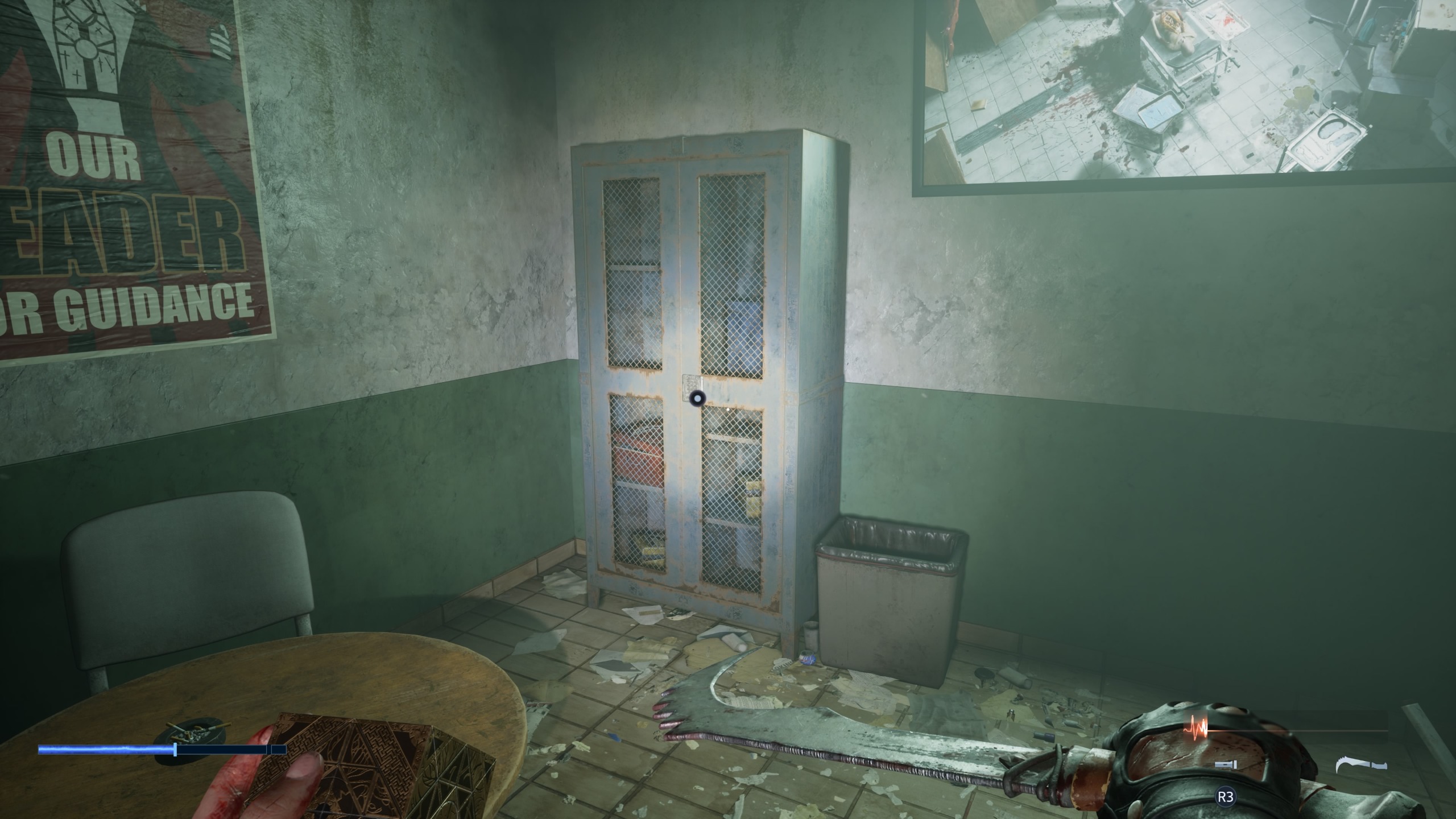 Hellraiser Revival Break room locker code