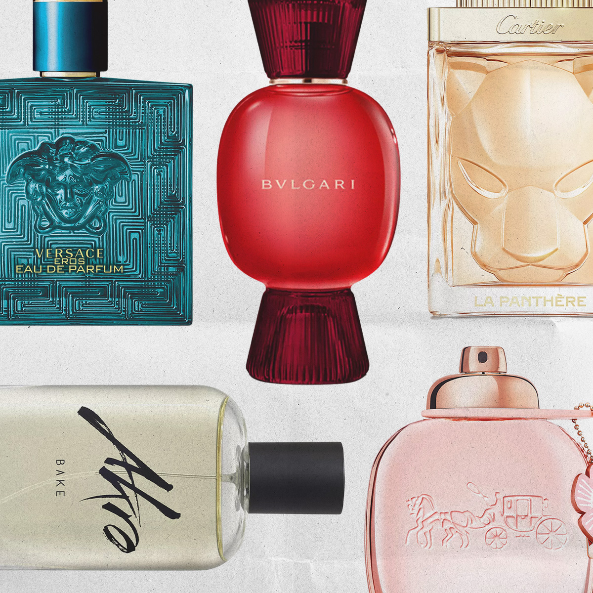 Collage Image of Luxury Perfume Gifts From Bloomingdale's