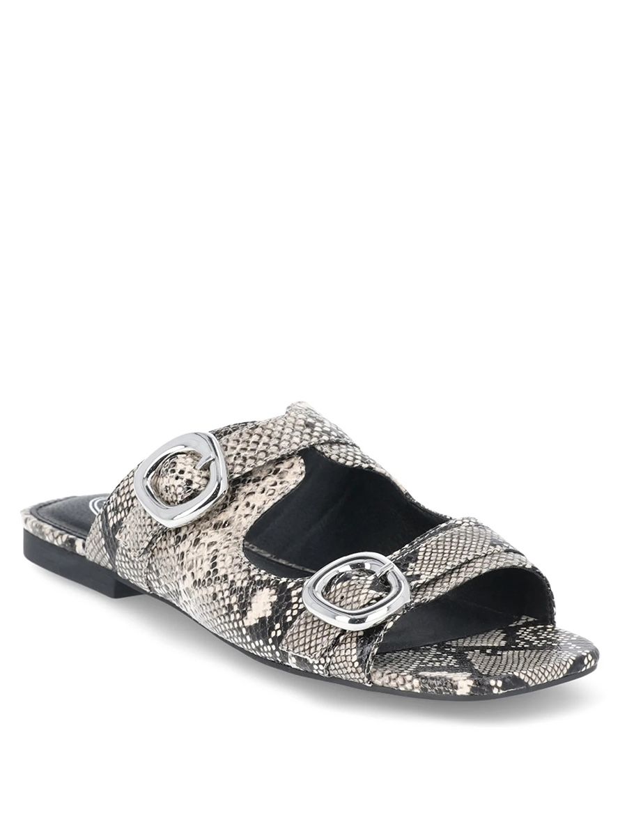 Scoop, Scoop Women's Flat Slide Buckle Sandals