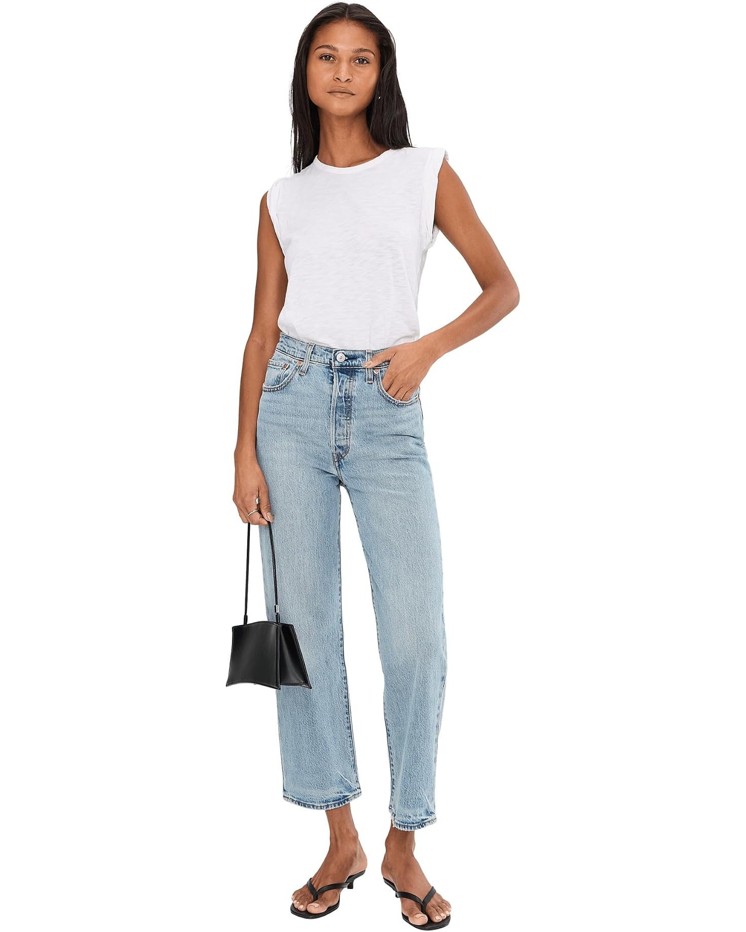 Levi's Premium, Ribcage Straight Ankle
