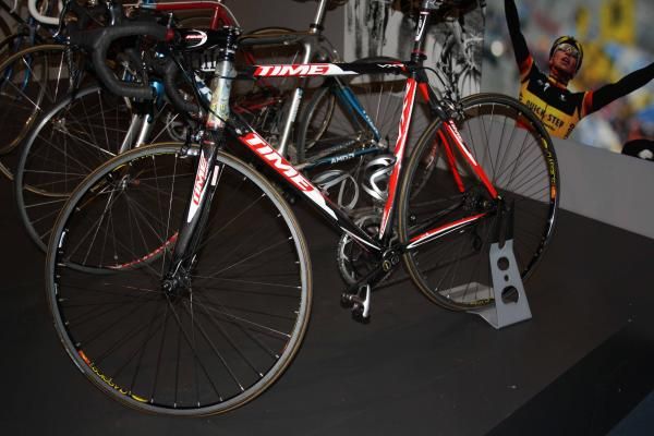 Johan Museeuw's bike from his final Ronde in 2004.