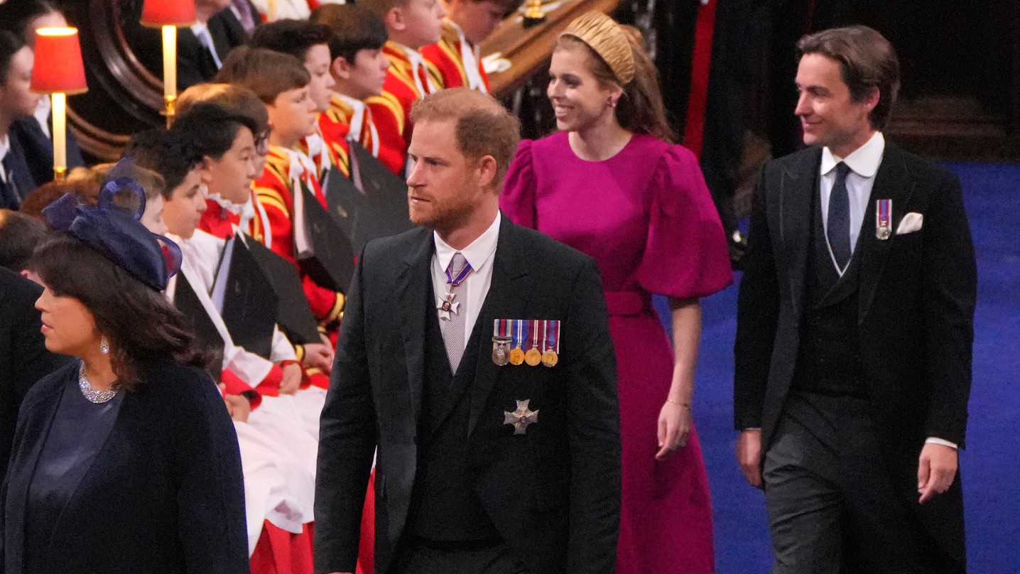 Prince Harry Is Not Wearing Military Uniform at King Charles ...