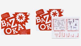 There’s an eye-catching look to Bazooka’s war-themed business cards