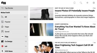 Digg (Android, iOS) (Free)