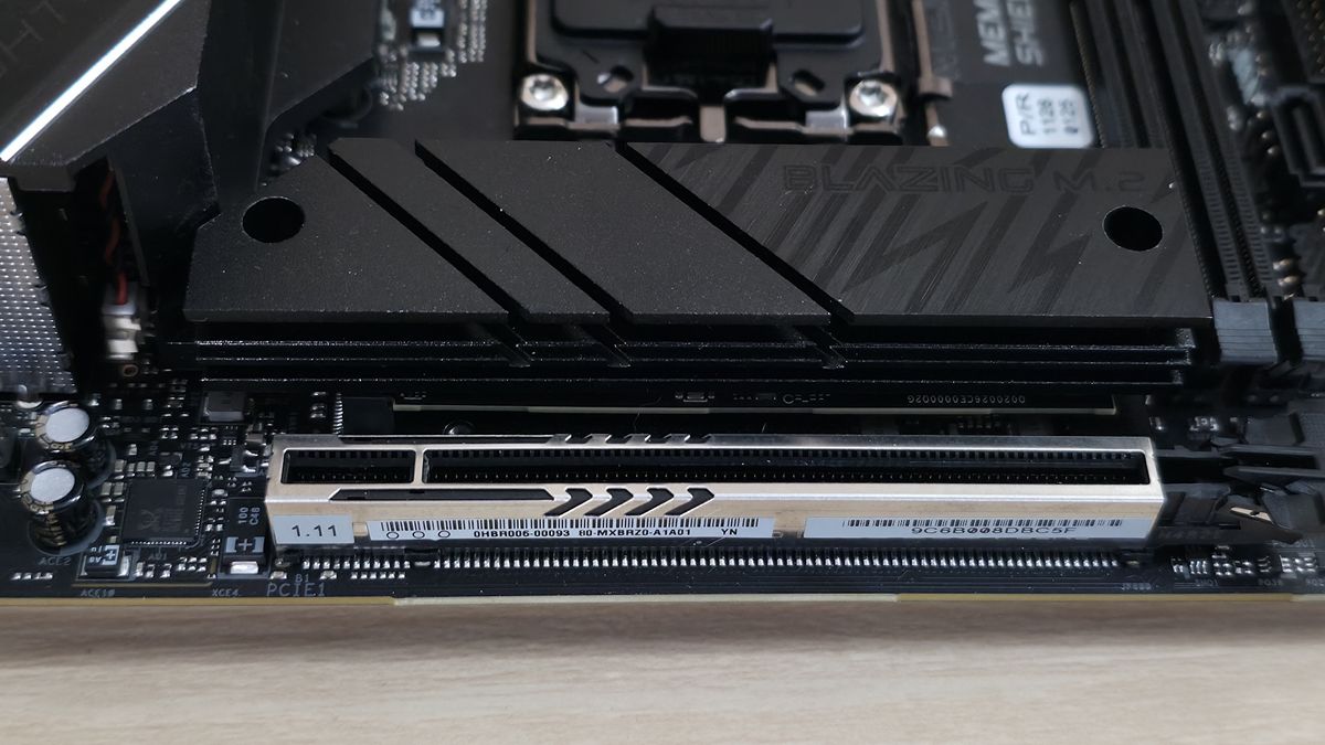 Testing motherboard m.2 heatsinks