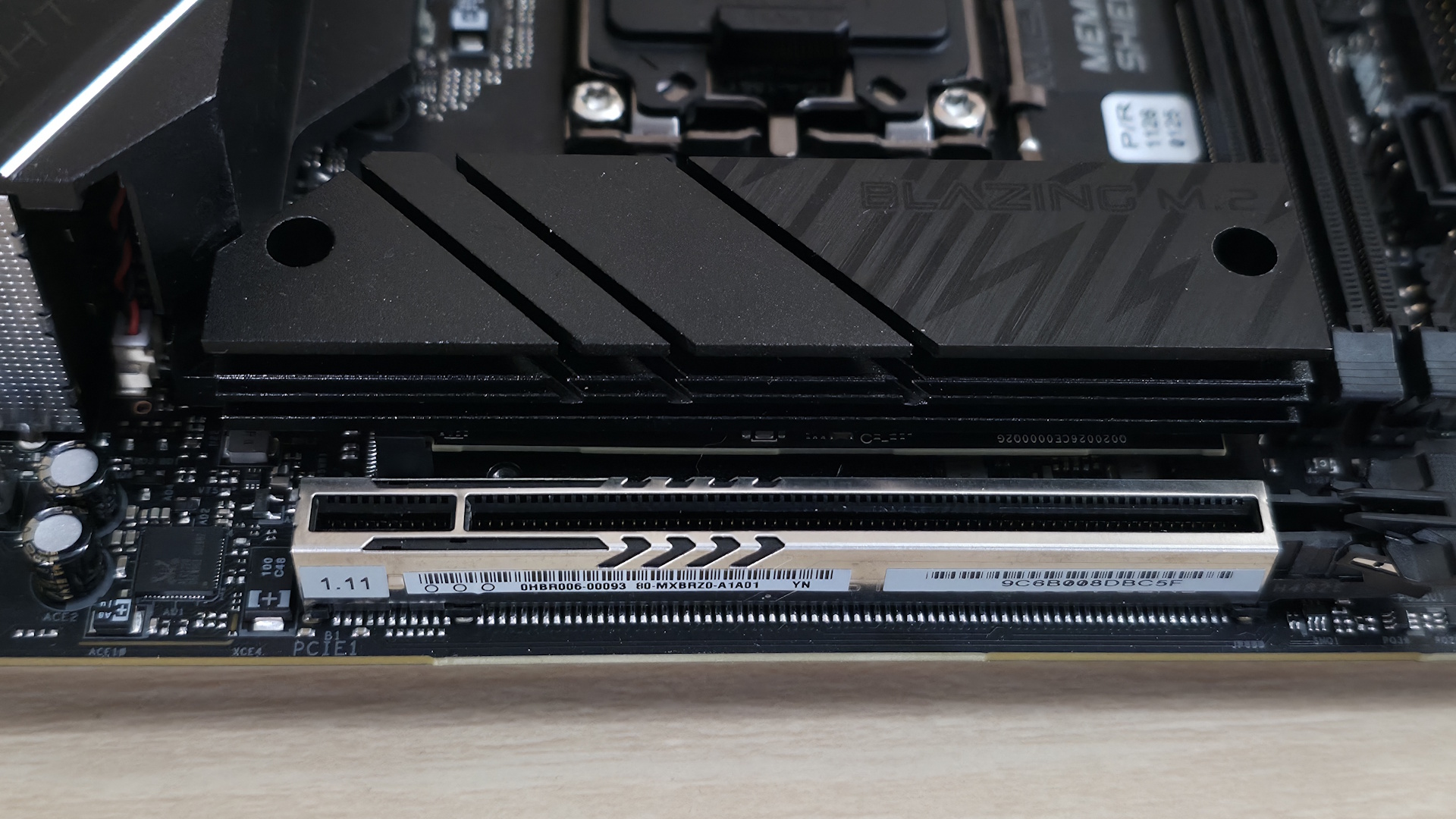 Testing motherboard m.2 heatsinks