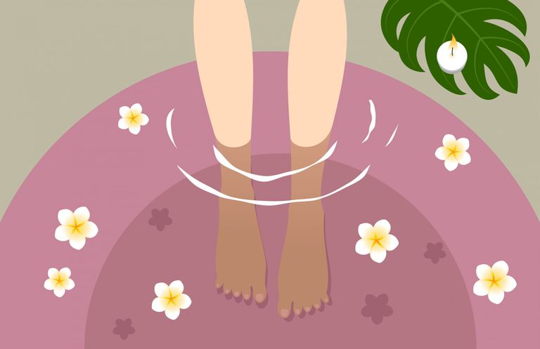 Spa treatment for feet